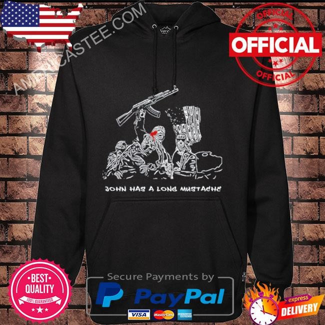 Red dawn Trump john has a long mustache shirt
