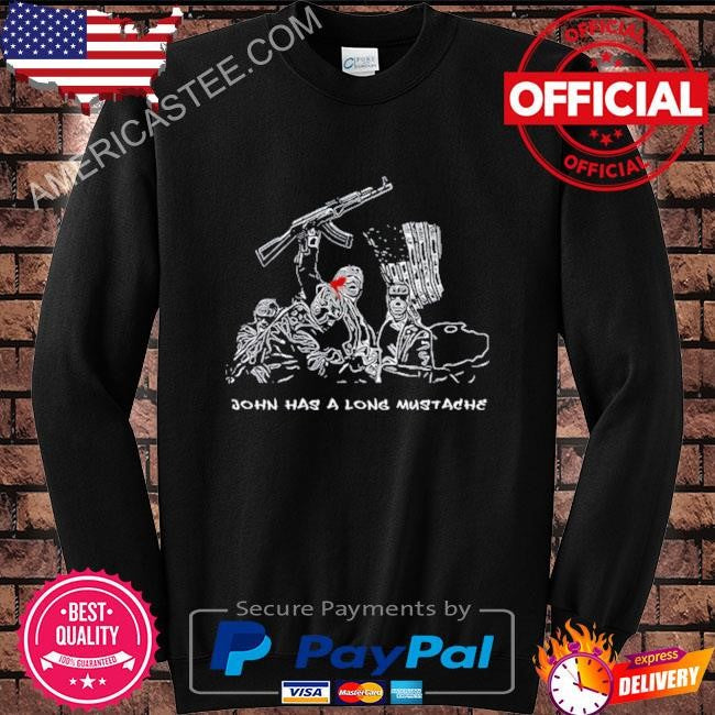 Red dawn Trump john has a long mustache shirt