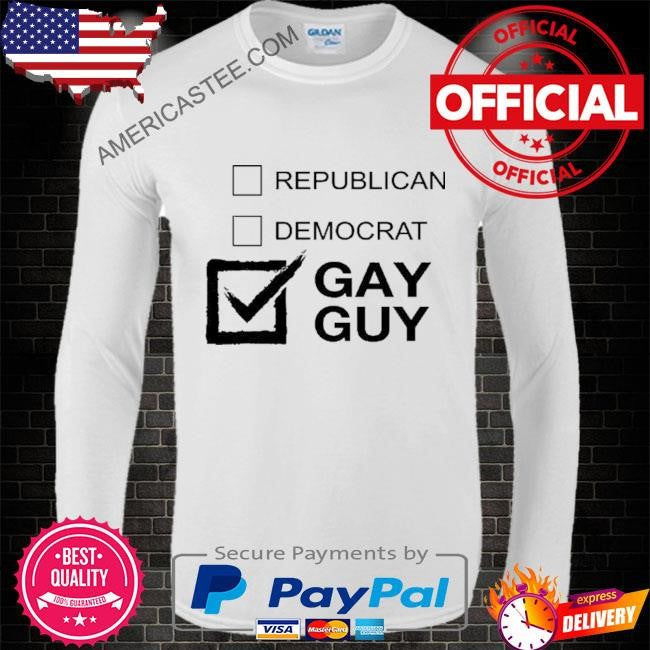 Republican Democrat Gay Guy T Shirt