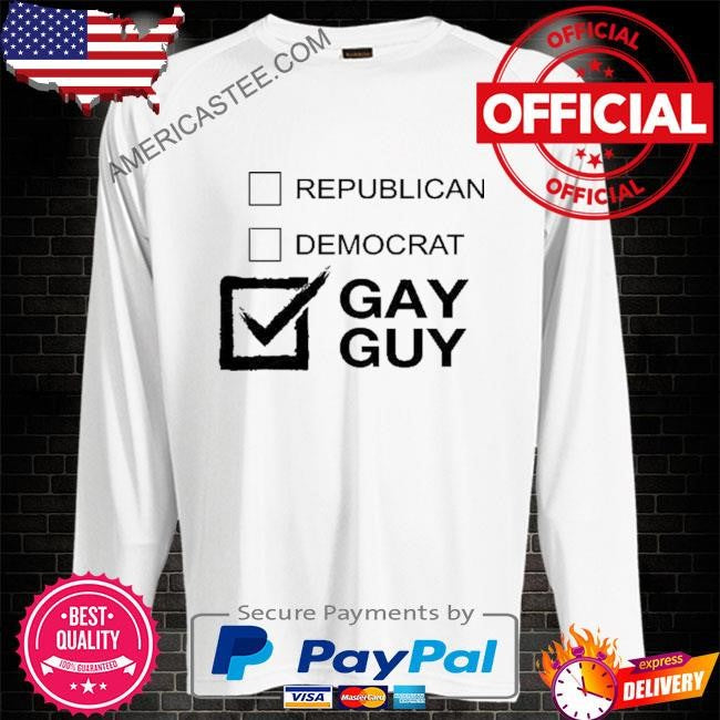 Republican Democrat Gay Guy T Shirt