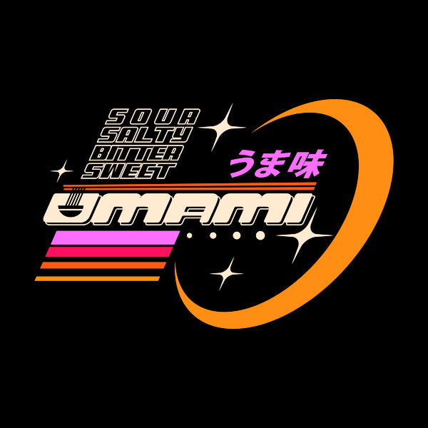 Retro Umami Flavor Spectrum