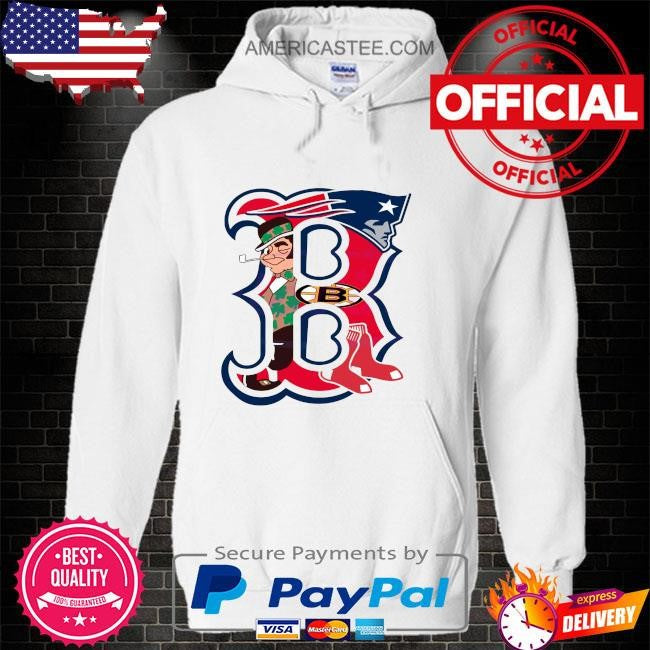 Retro boston sports team logo shirt