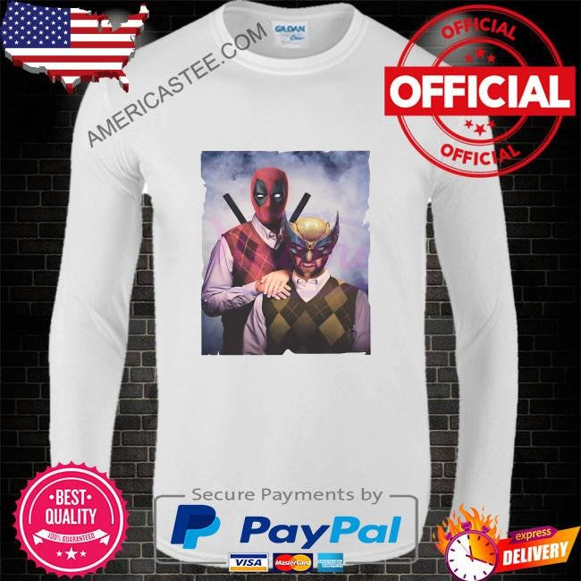 Retro deadpool and wolverine brothers movie shirt