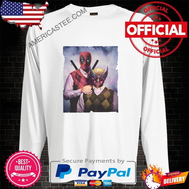 Retro deadpool and wolverine brothers movie shirt