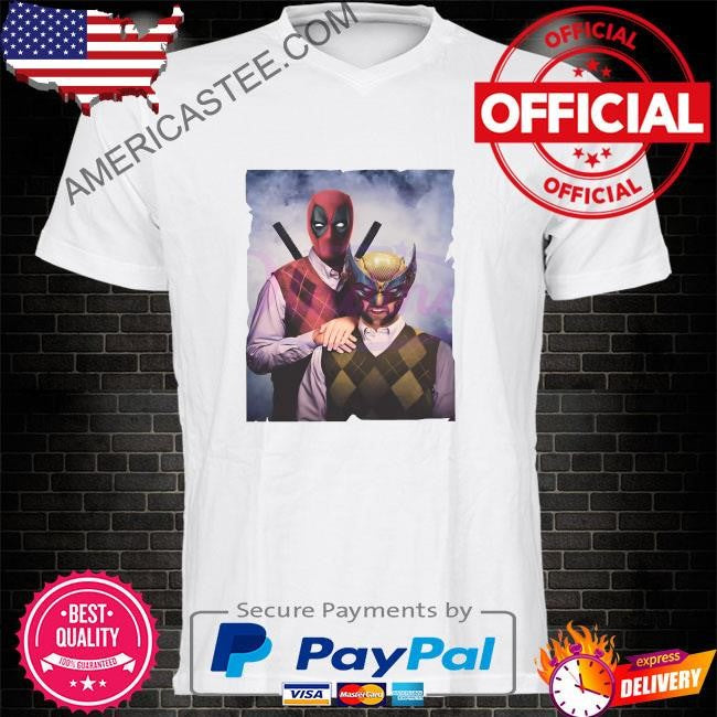 Retro deadpool and wolverine brothers movie shirt