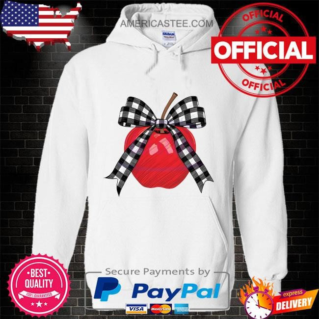 Retro teacher checker coquette bow back to school shirt
