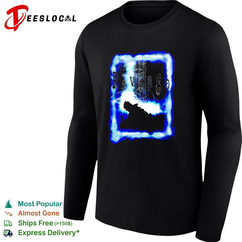 Revenge anime character glowing streetwear shirt