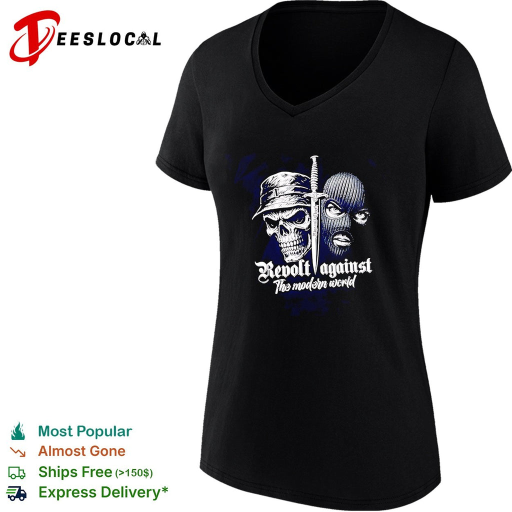 Revolt Against the Modern World Skull and Balaclava shirt