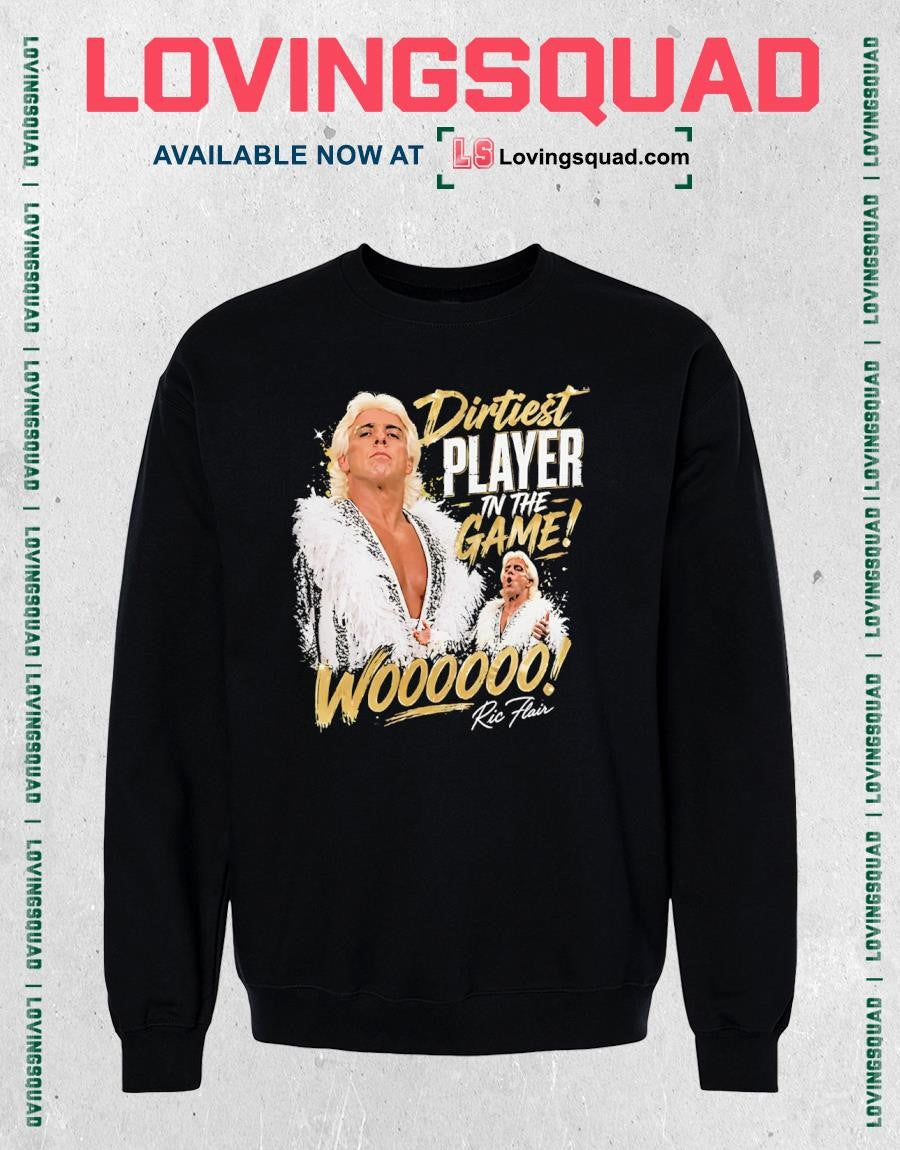 Ric Flair dirtiest player in the game shirt