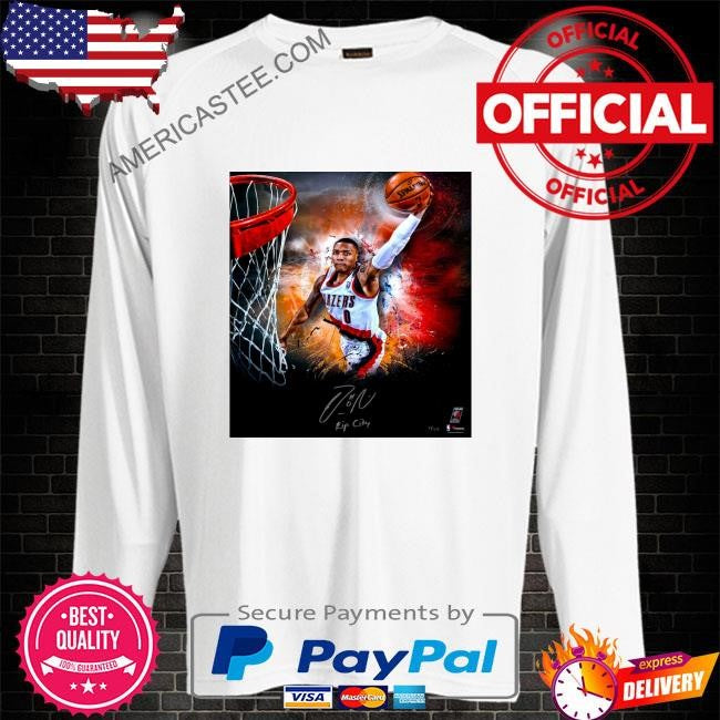 Rip City Damian lillard portland trailblazers shirt