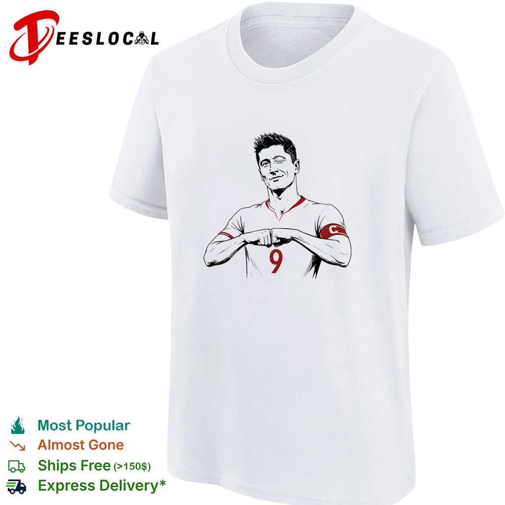 Robert Lewandowski To Chicago Fire fist bumb shirt