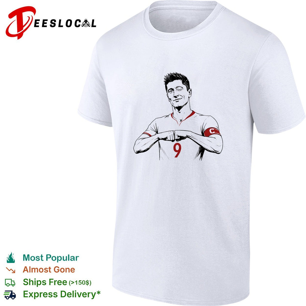 Robert Lewandowski To Chicago Fire fist bumb shirt