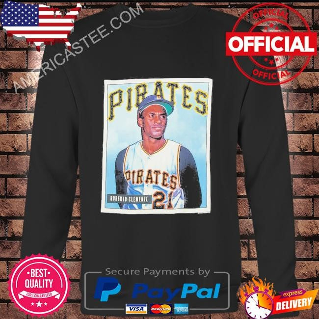 Roberto clemente Pittsburgh pirates mitchell & ness cooperstown collection collectors connection shirt