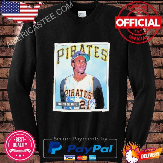 Roberto clemente Pittsburgh pirates mitchell & ness cooperstown collection collectors connection shirt