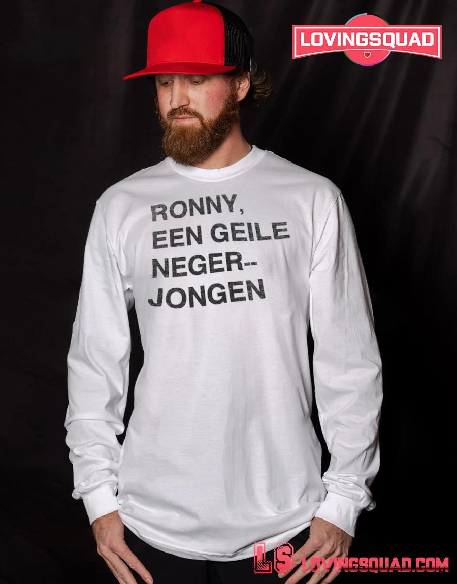 Ronny een geile neger jongen shirt