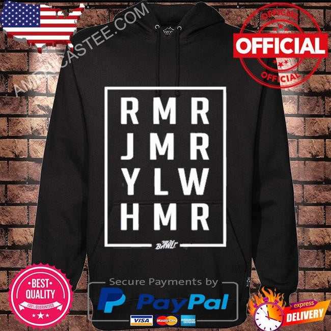 Rundabawl rmr jmr ylw hmr shirt
