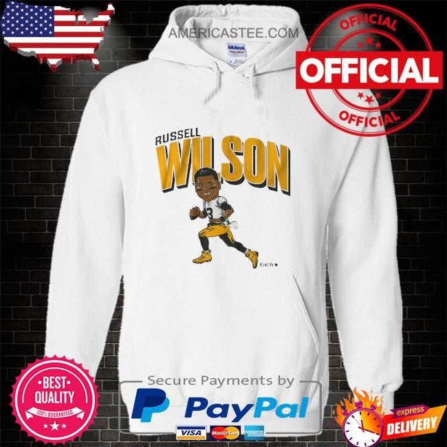 Russell wilson Pittsburgh caricature shirt