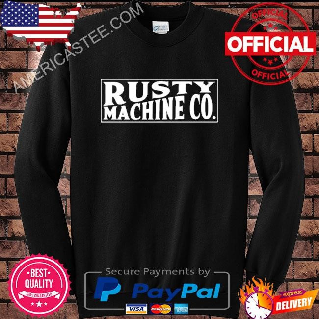 Rusty machine logo shirt