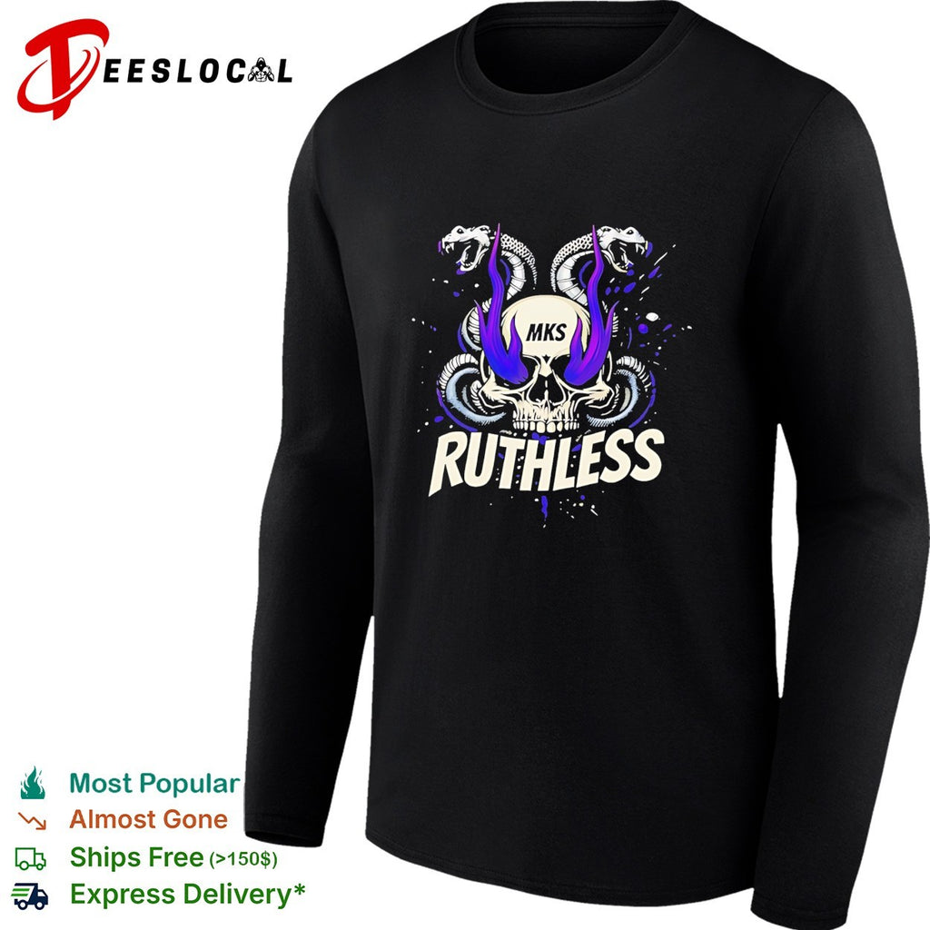 Ruthless Skull and Snakes gothic shirt