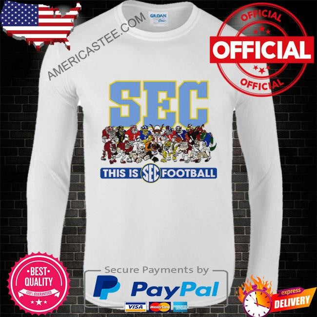 SEC Mascots This Is Football T Shirt
