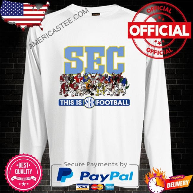 SEC Mascots This Is Football T Shirt