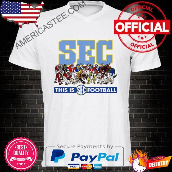 SEC Mascots This Is Football T Shirt