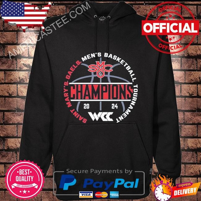 Saint Mary’s Gaels Blue 84 Unisex 2024 WCC Men’s Basketball Conference Tournament Champions T-Shirt