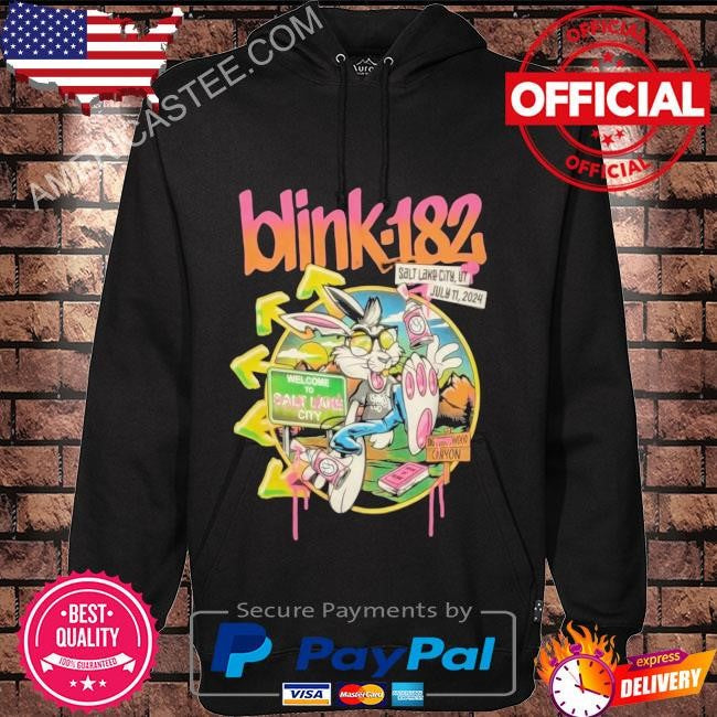 Salt Lake City Ut July 11 2024 Blink-182 shirt