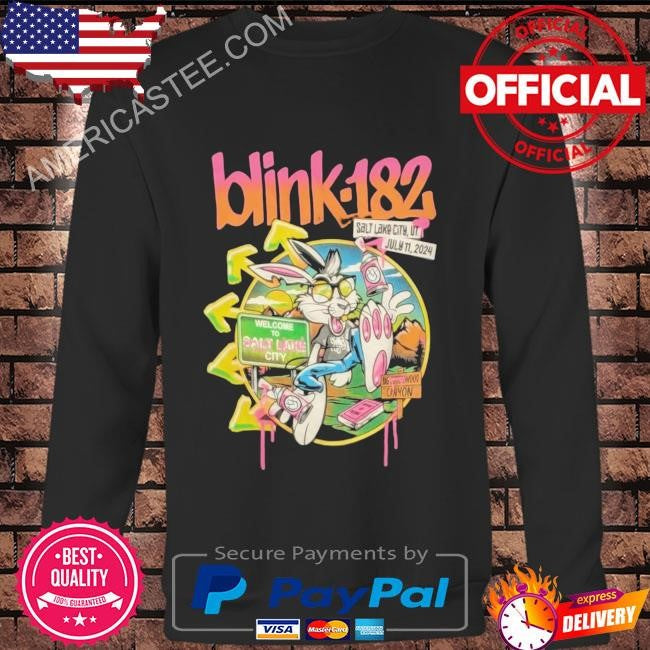 Salt Lake City Ut July 11 2024 Blink-182 shirt