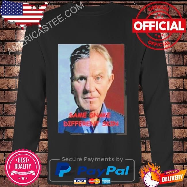 Same Snake Different Skin Steve Jones Tony Blair Shirt