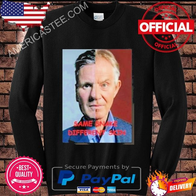 Same Snake Different Skin Steve Jones Tony Blair Shirt