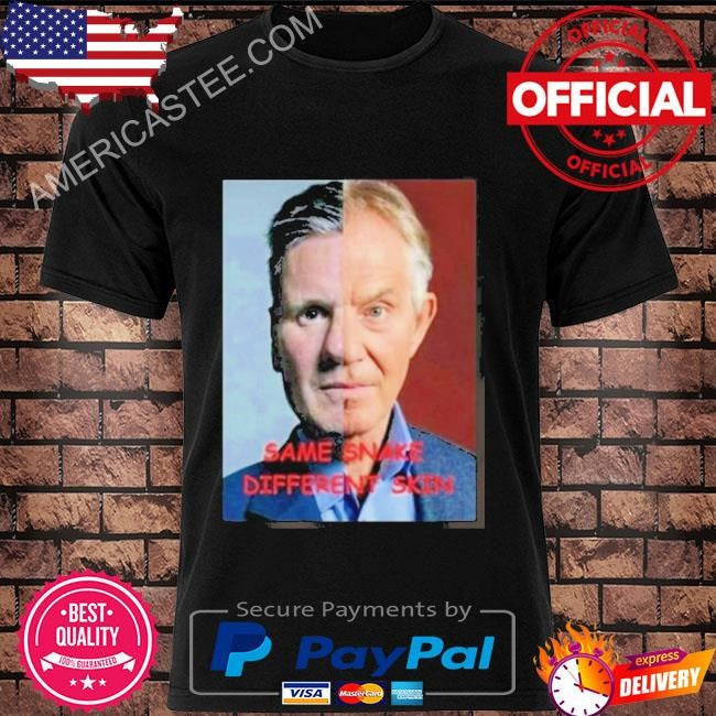 Same Snake Different Skin Steve Jones Tony Blair Shirt