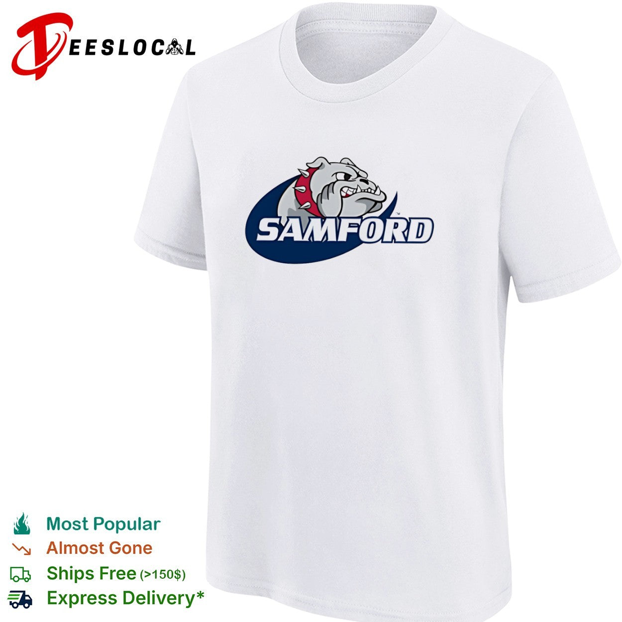 Samford Bulldogs Logo shirt