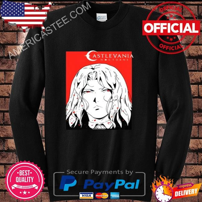 Samuel deats castlevania nocturne alucard frame shirt