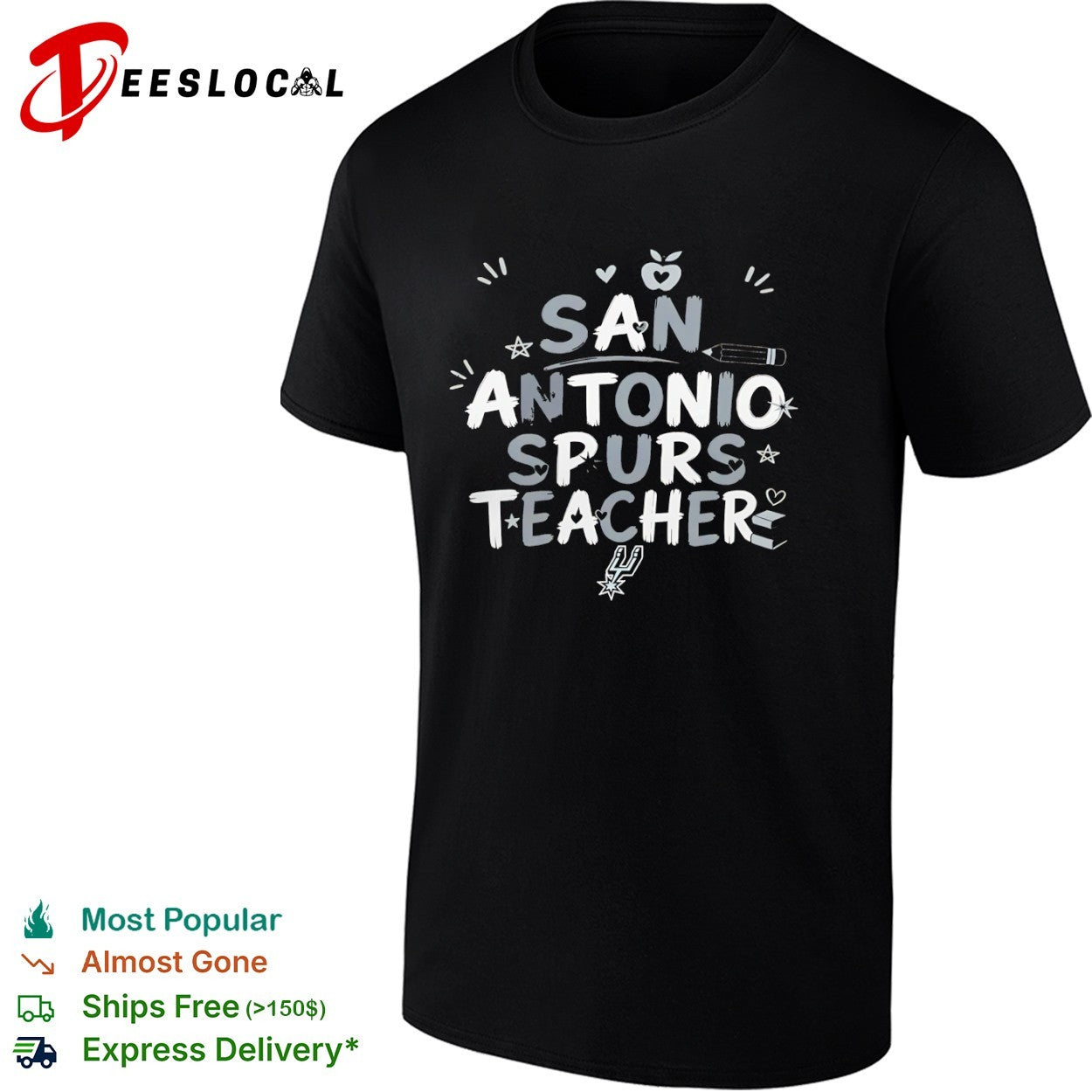 San Antonio Spurs Teacher shirt