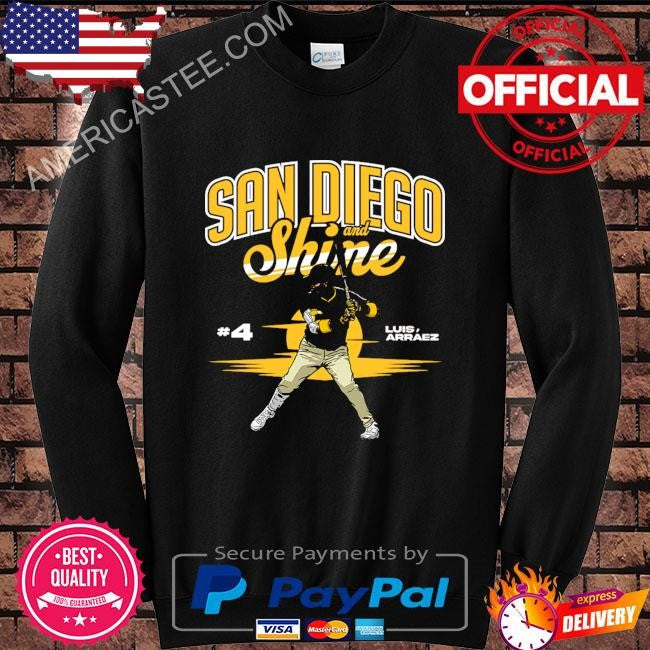 San diego and shine – luis arráez shirt