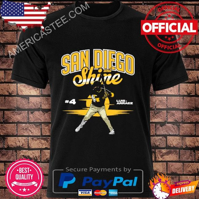 San diego and shine – luis arráez shirt