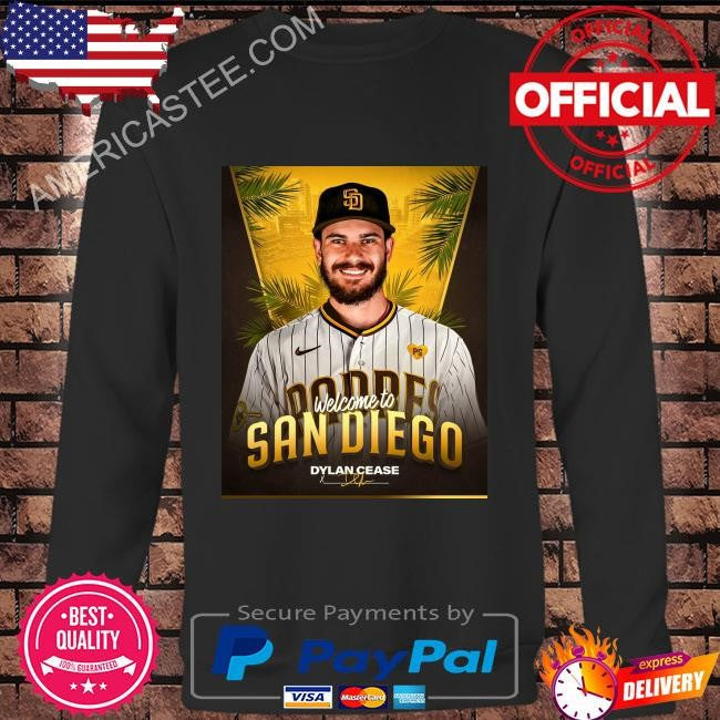 San diego padres welcome to san diego dylan signature shirt
