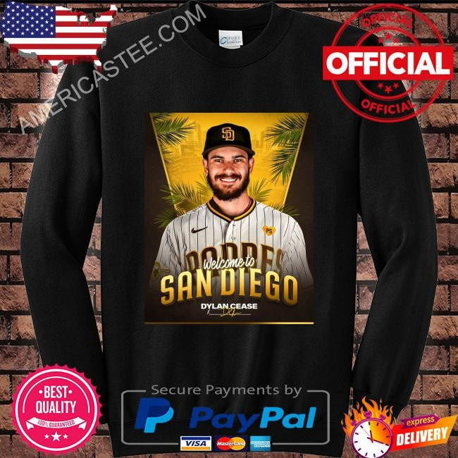 San diego padres welcome to san diego dylan signature shirt