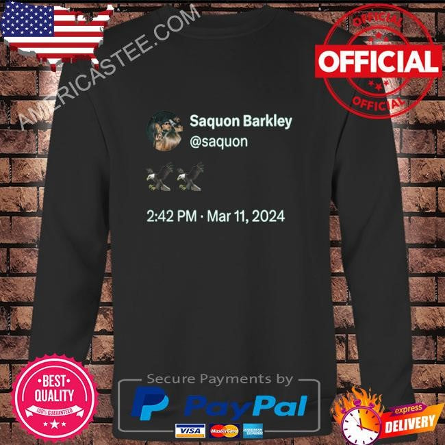 Saquon barkley Birds shirt