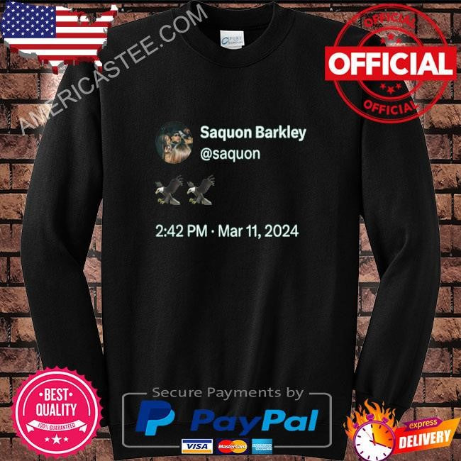 Saquon barkley Birds shirt