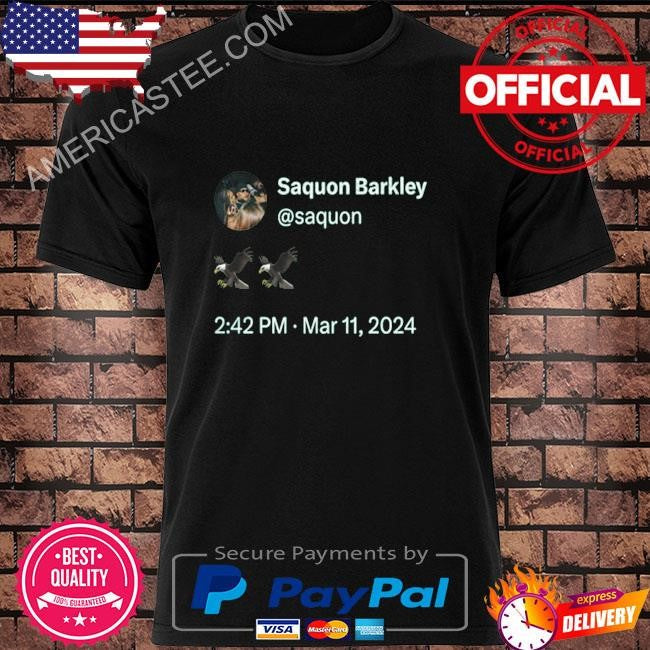 Saquon barkley Birds shirt