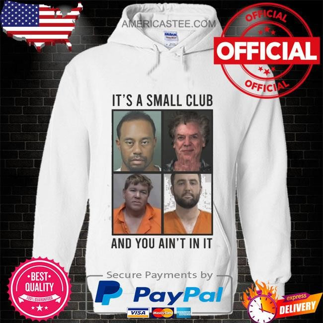 Scottie scheffler and tiger woods mug shot shirt golf pga championship mugshot shirt its a small club and you aint in it