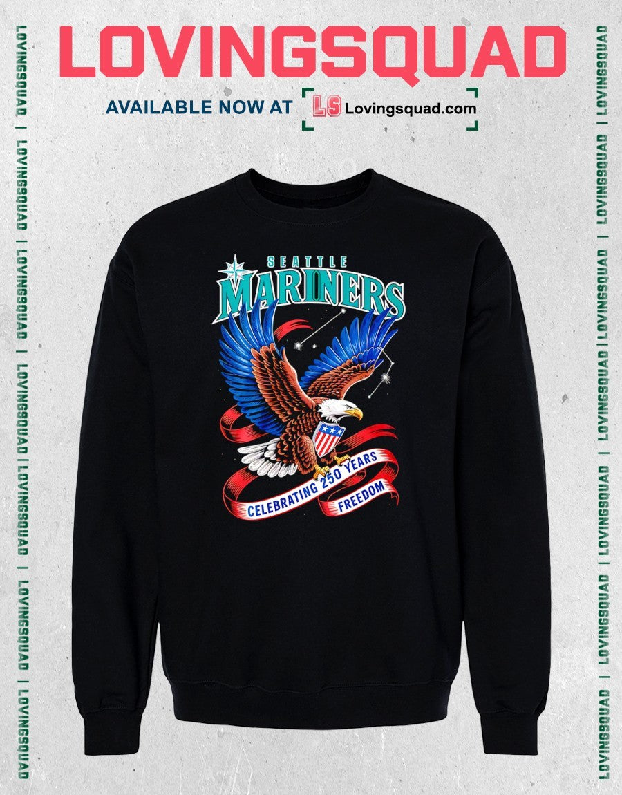 Seattle Mariners Celebrating 250 Years of Freedom shirt