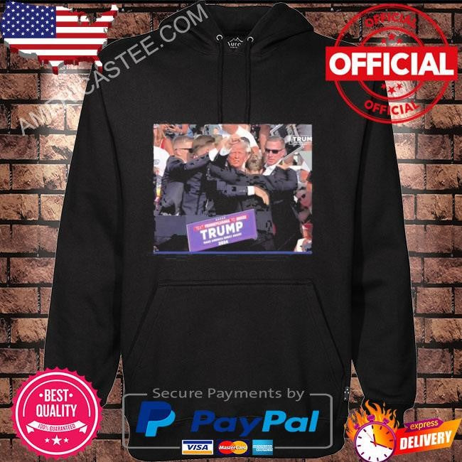 Secret service rushes Trump off stage after pops that sounded like gunshots shirt