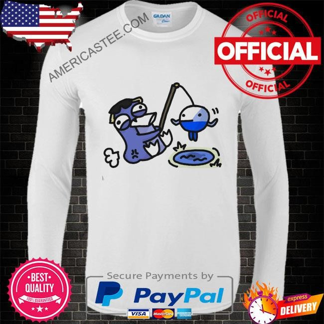 Secretpikachu chibling goes fishing shirt