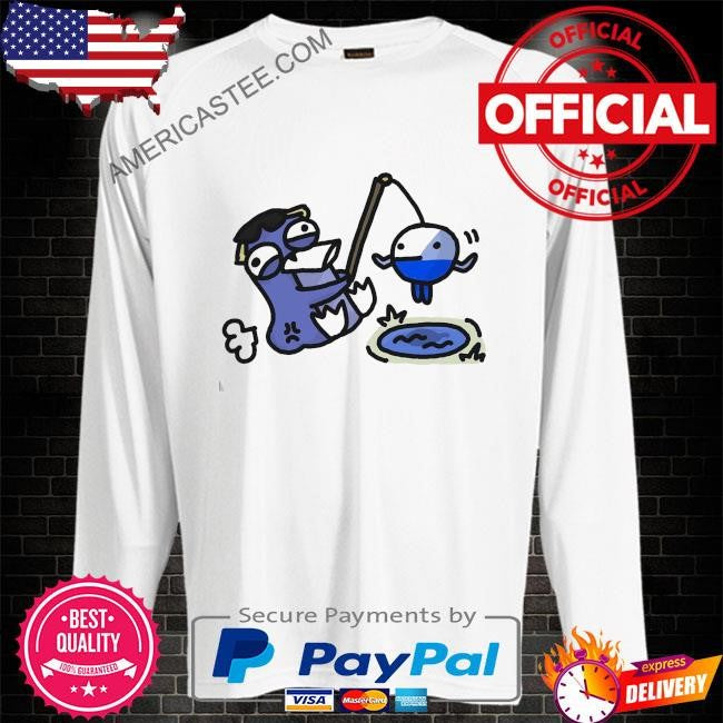 Secretpikachu chibling goes fishing shirt