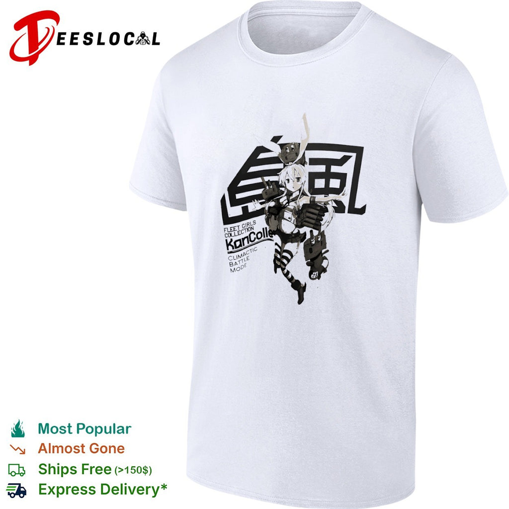 Shimakaze Fleet Girls Collection KanColle Climactic Battle Mode Japanese shirt