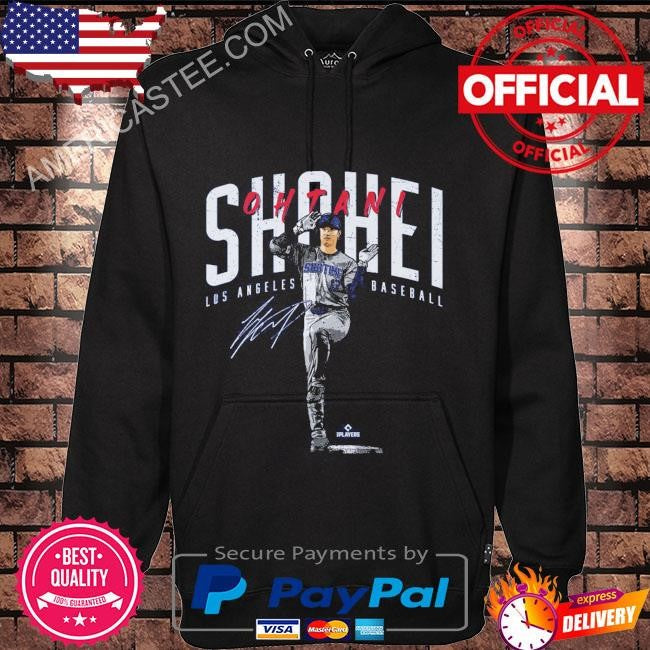 Shohei ohtani los angeles d base pose signature shirt
