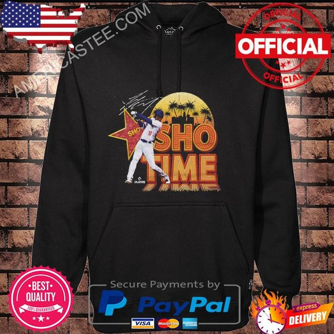 Shohei ohtani los angeles d sho time signature shirt